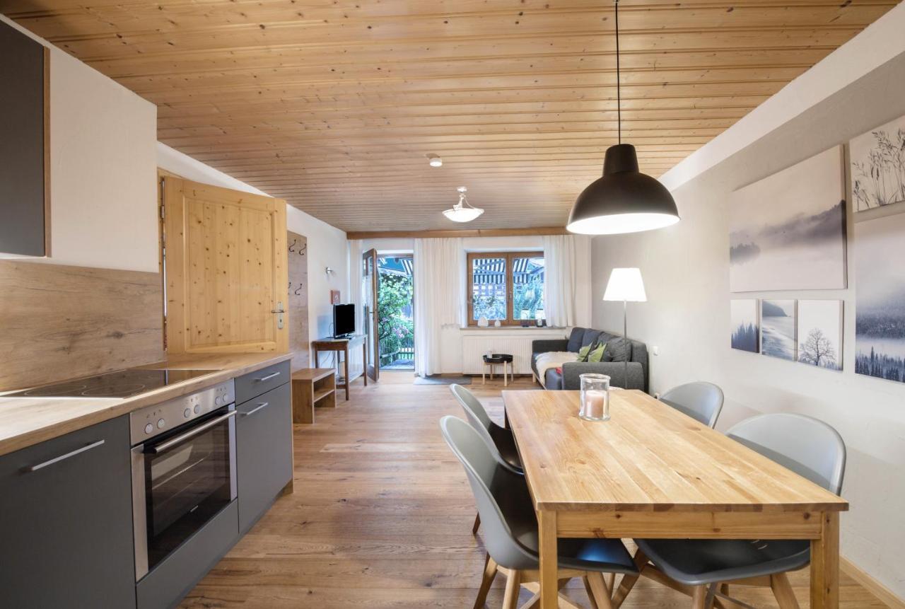 Ferienwohnung Zugspitze Grainau Bagian luar foto
