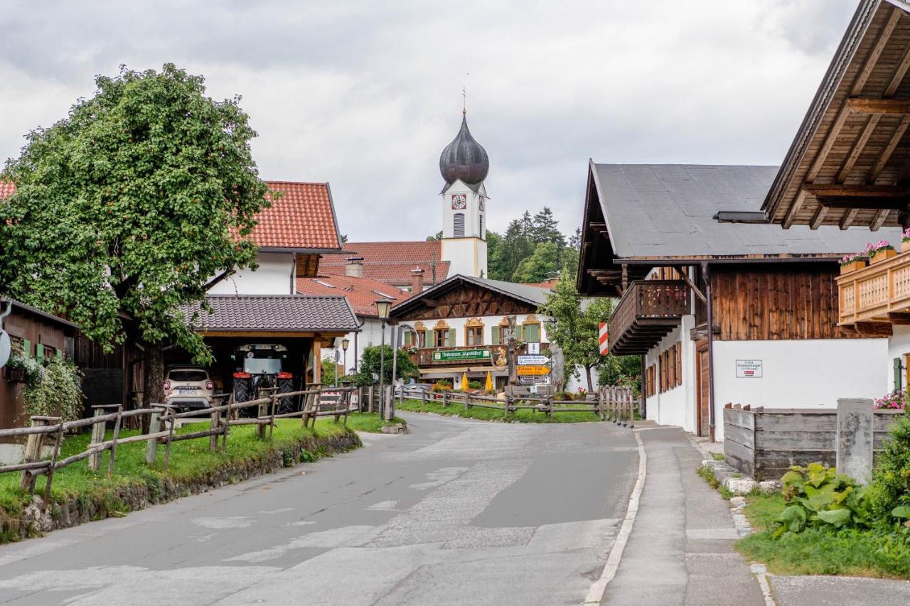 Ferienwohnung Zugspitze Grainau Bagian luar foto