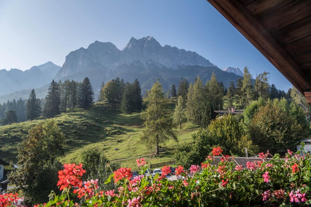 Ferienwohnung Zugspitze Grainau Bagian luar foto